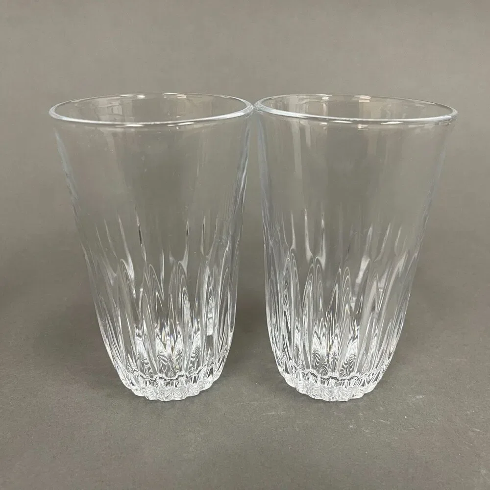 Unmarked clear glass